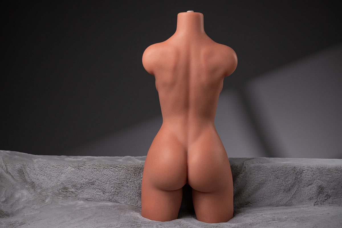 Muscular Silicone Sex Doll Torso (Movable Thighs)