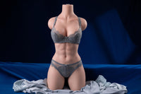 Muscular Silicone Sex Doll Torso (Movable Thighs)