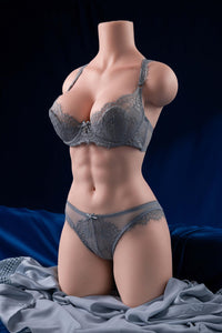 Muscular Silicone Sex Doll Torso (Movable Thighs)