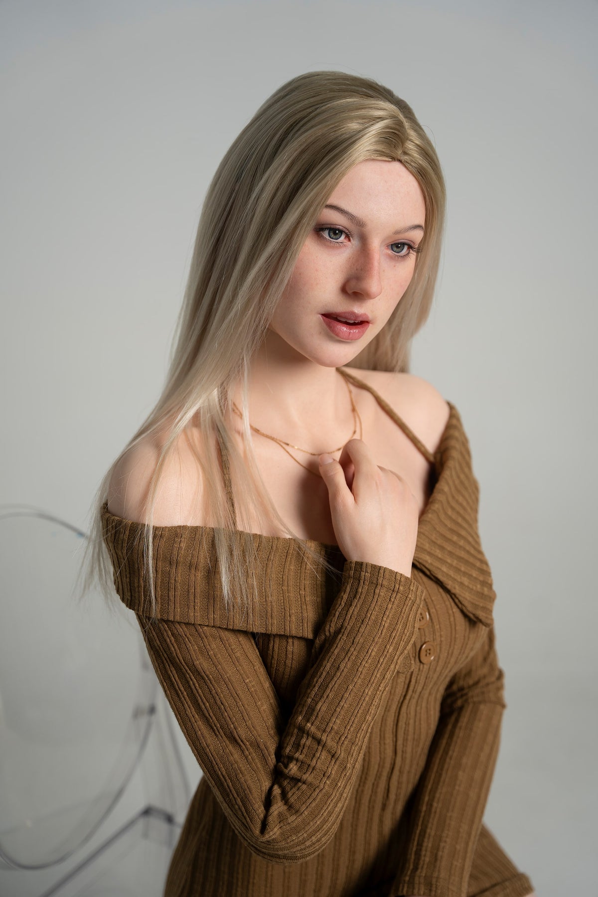 Ramona: Freckled Blonde Sex Doll