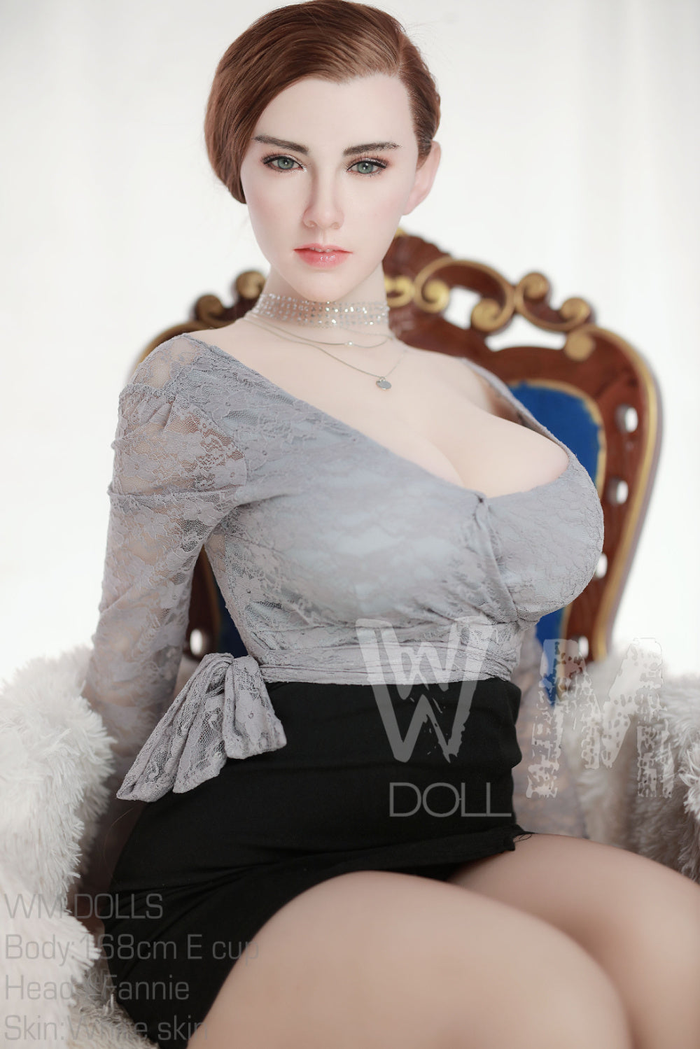 Anna Realistic Silicone Head Sex Doll