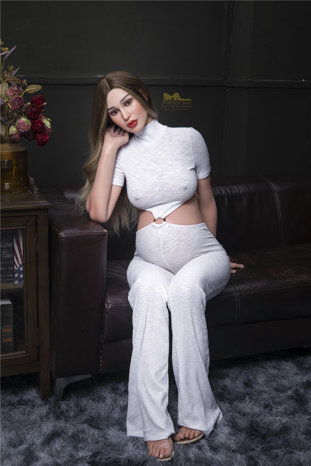 Emer: Stylish Pregnant Sex Doll