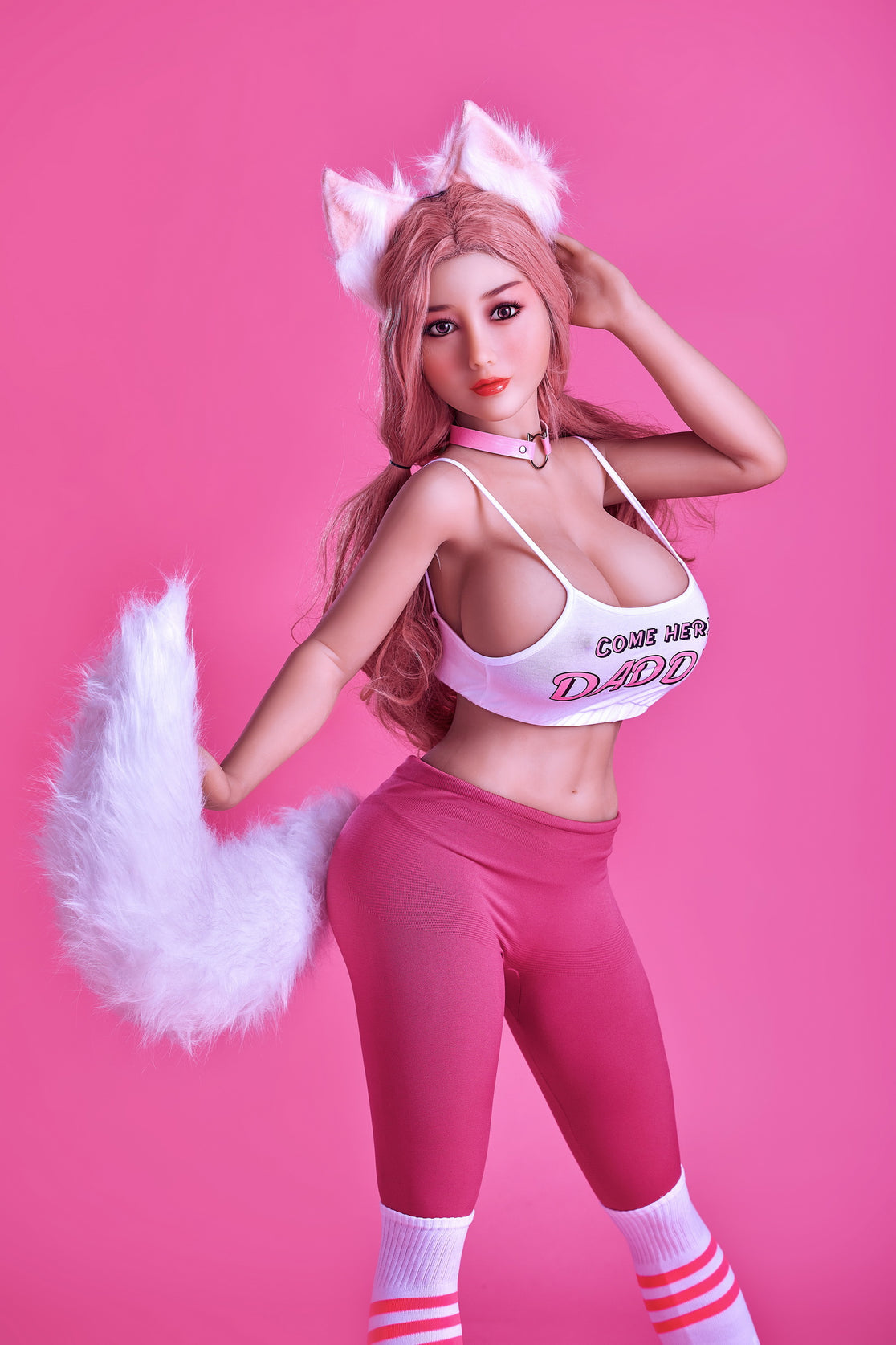 Fox Animal Costume Sex Doll Silicon Wives