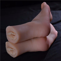 Realistic Silicone Feet with Vaginas