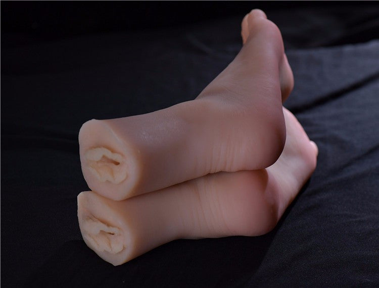 Realistic Silicone Feet with Vaginas